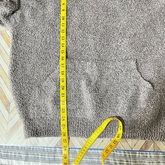 SKIMS COZY KNIT TEDDY 2 Pc Set Gray Chalk Soft Boucle Knit Snuggly Cozy Comfy - Picture 8 of 13